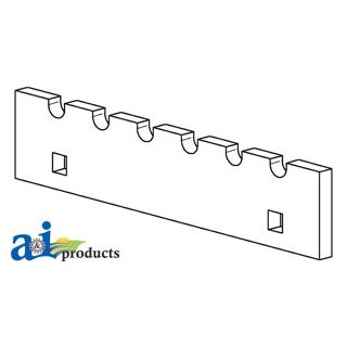 H165407 - Wear Plate, Front Beater