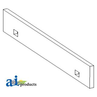 H166689 - Wear Plate, Front Beater