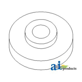 H167127 - Bushing, Paddled Straw Chopper Blade