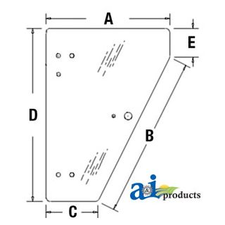 H206852 - Glass, Door