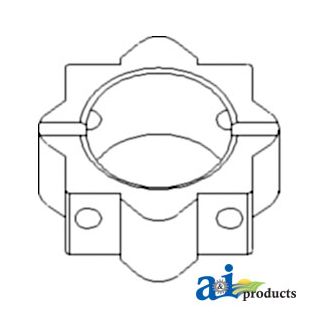 H206870 - Quick Coupler, Row Unit Slip Clutch; 1 1/4" Hex