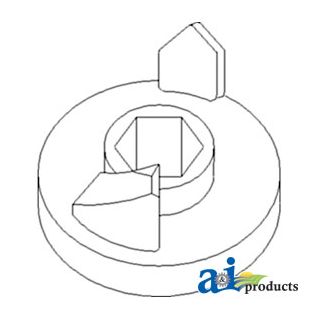 H216268 - Coupling, Horizontal Unloading Auger