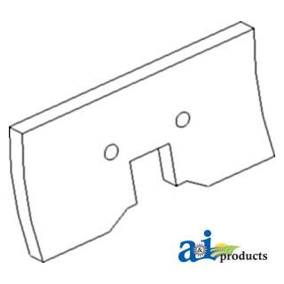 H237830 - Paddle, Elevator; Rubber