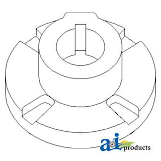 H85015 - Hub, Slip Clutch, Lower Tailings Auger