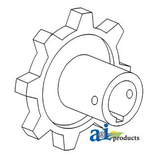 H91334 - Sprocket, Clean Grain Auger, Lower