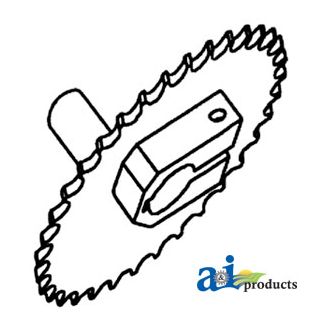 H97547 - Sprocket, Shoe Driven