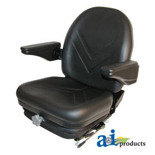HIS360 - High Back Industrial Seat, Suspension, Slide Track