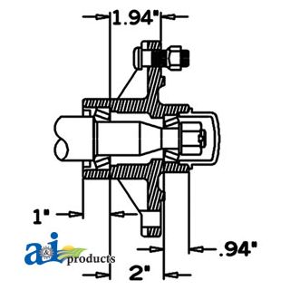 HS20006S6 - Hub & Spindle Assy.