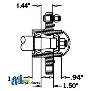 HS25006S6 - Hub & Spindle Assy.