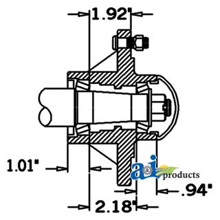 HS30006S6 - Hub & Spindle Assy.