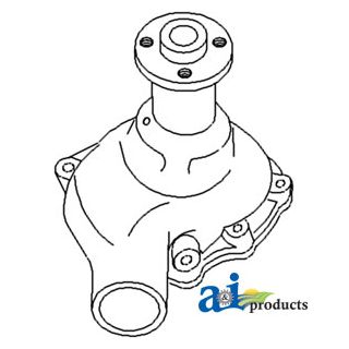 HS350A - Water Pump w/o Pulley