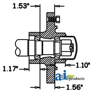 HS356066 - Hub & Spindle Assy.