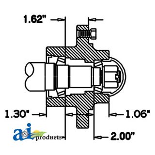 HS457066 - Hub & Spindle Assy.
