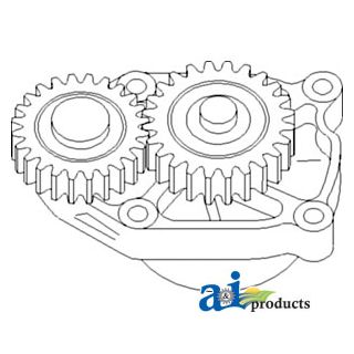 J937027 - Pump, Engine Oil; 4-390/4T390