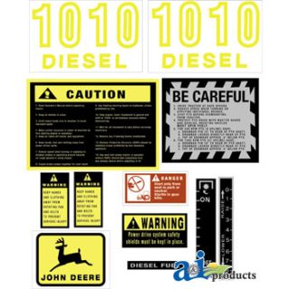 JD1010 - Hood Decal Set