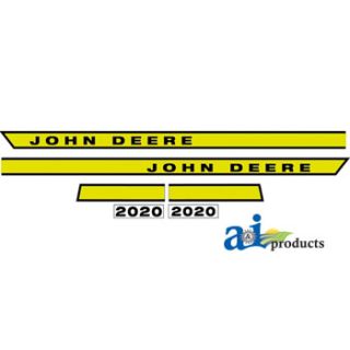 JD2020 - Hood Decal Set