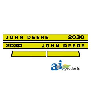 JD2030 - Hood Decal Set