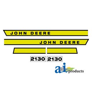 JD2130E - Hood Decal Set