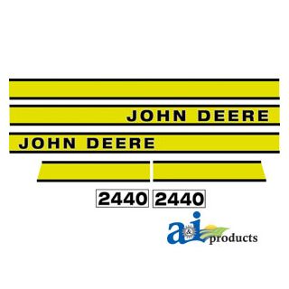 JD2440E - Hood Decal Set