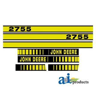 JD2755 - Hood Decal Set