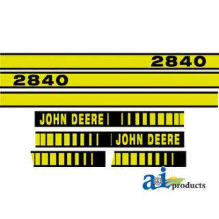 JD2840 - Hood Decal Set