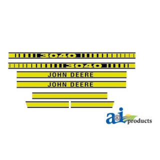 JD3040 - Hood Decal Set