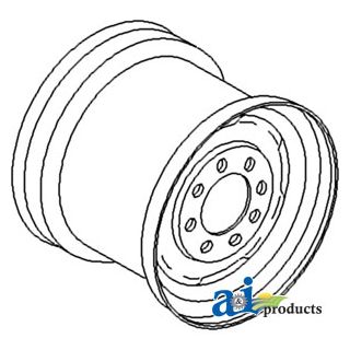 JD3207 - Rim, Front Wheel 10l X 16