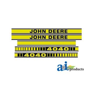 JD4040TP - Hood Decal Set