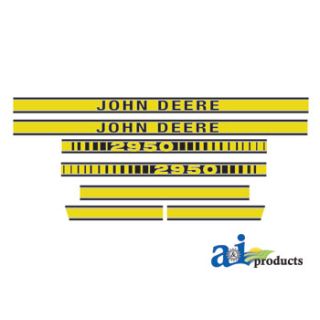 JD410 - Hood Decal Set