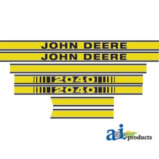 JD412 - Hood Decal Set