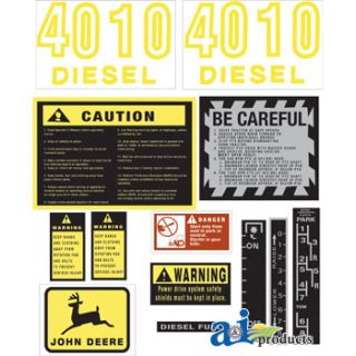 JD416S - Hood Decal Set