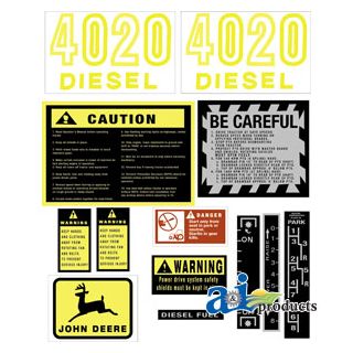 JD417S - Hood Decal Set