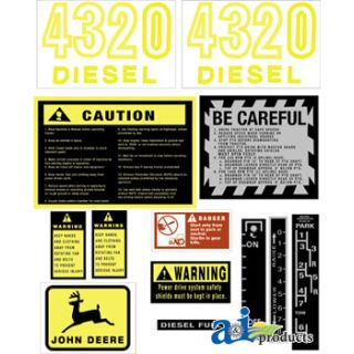 JD418 - Hood Decal Set