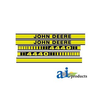 JD4440TP - Hood Decal Set