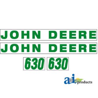 JD630 - Hood Decal Set