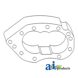 K2043B - Center Plate, Hydraulic Pump