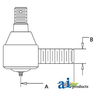 K207721 - Power Steering Cylinder End