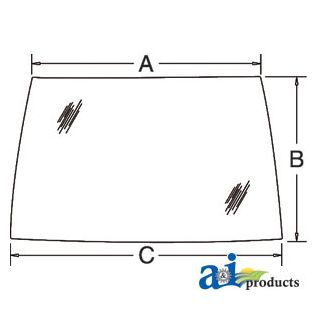 K262895 - Glass, Windshield, Front