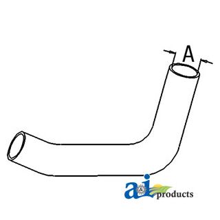 L100593 - Radiator Hose, Upper