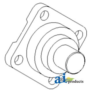 L112110 - King Pin; Mfwd Front Axle