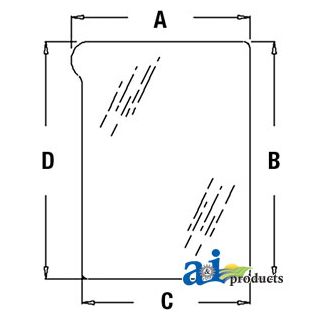 L151752 - Glass, Windshield, Lower (LH)