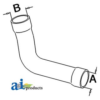 L56295 - Radiator Hose, Lower
