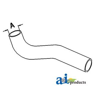 L56296 - Radiator Hose, Upper