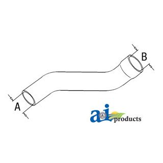 L58801 - Radiator Hose, Upper