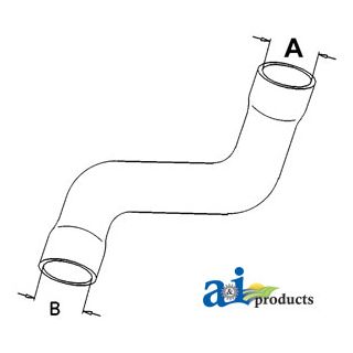 L58815 - Radiator Hose, Lower