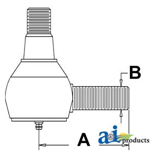 L59042 - Cylinder End, Power Steering