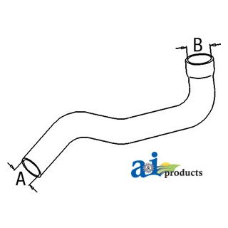 L61989 - Radiator Hose, Lower