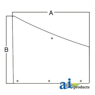 L62594 - Glass, Door, Service (SGB)