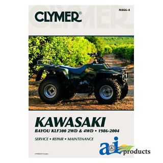 M466-4 - Clymer ATV Manual - Kawasaki