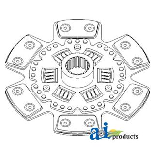 M802499 - Trans Disc: 9", Button style